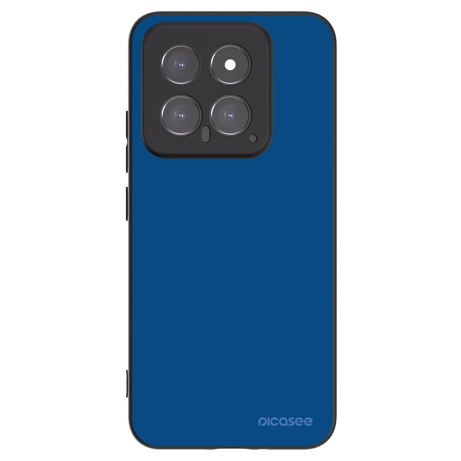 Picasee Μαύρη θήκη σιλικόνης για Xiaomi 14 - Navy Blue