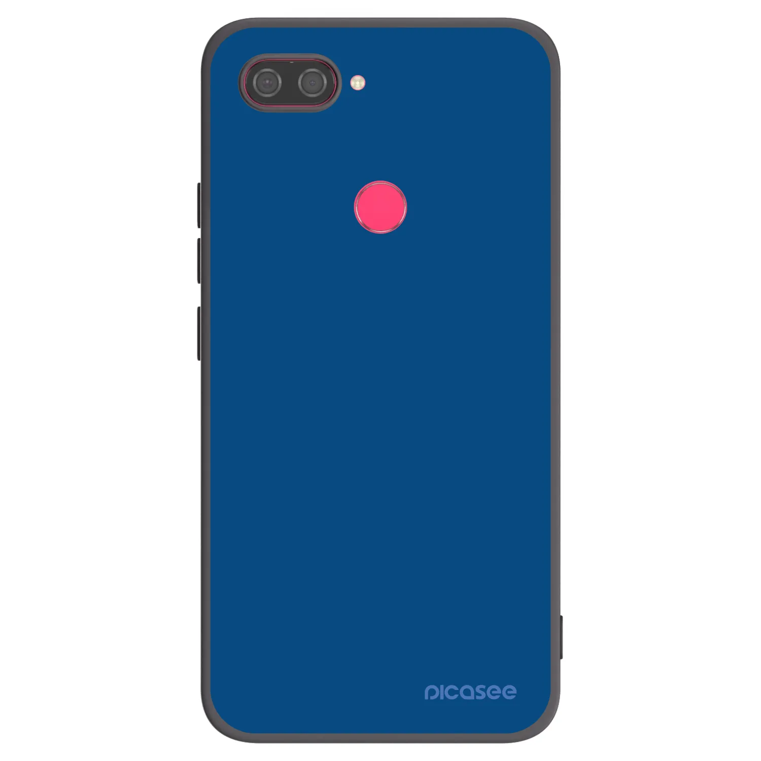 Picasee Μαύρη θήκη σιλικόνης για Xiaomi Mi 8 Lite - Navy Blue
