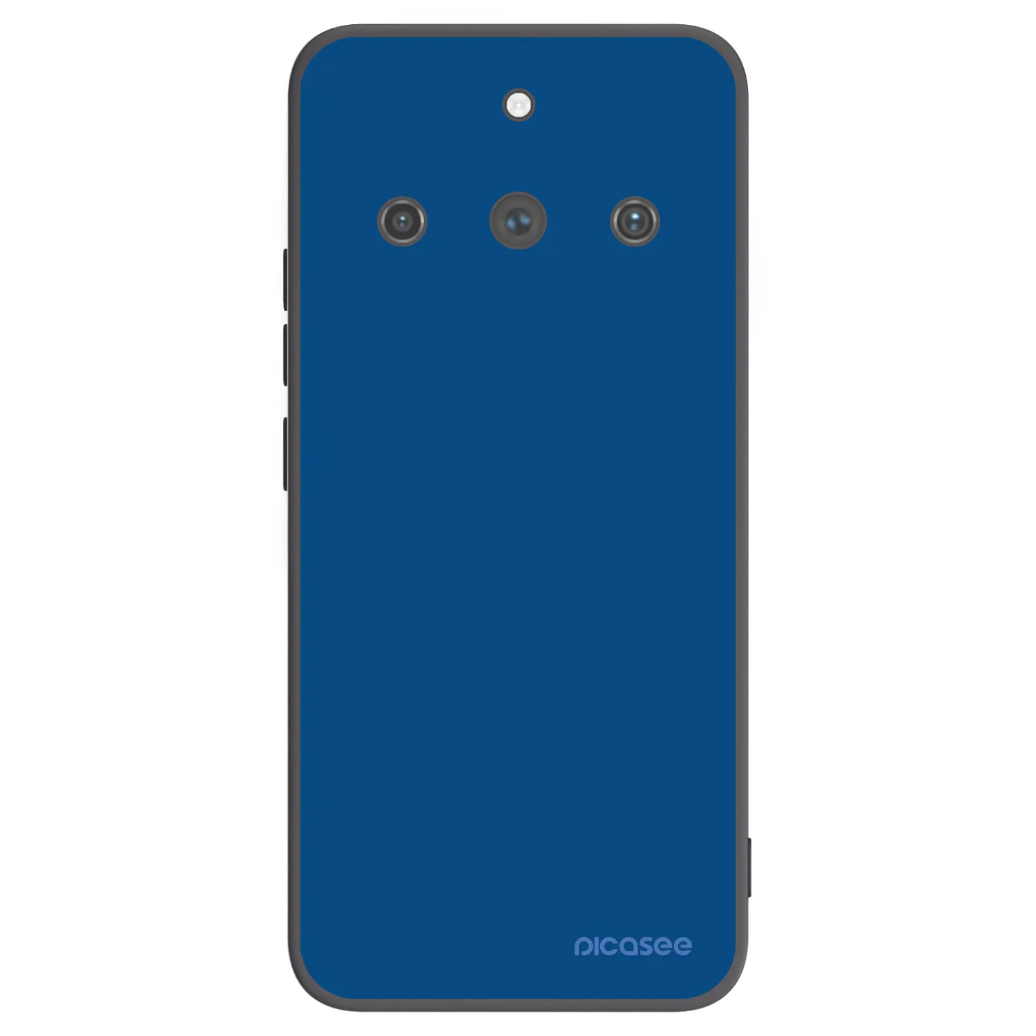 Picasee Μαύρη θήκη σιλικόνης για Realme 11 Pro+ - Navy Blue