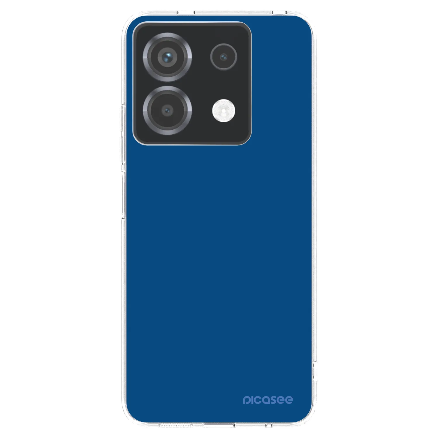 Picasee διαφανής θήκη σιλικόνης Xiaomi Poco X6 - Navy Blue