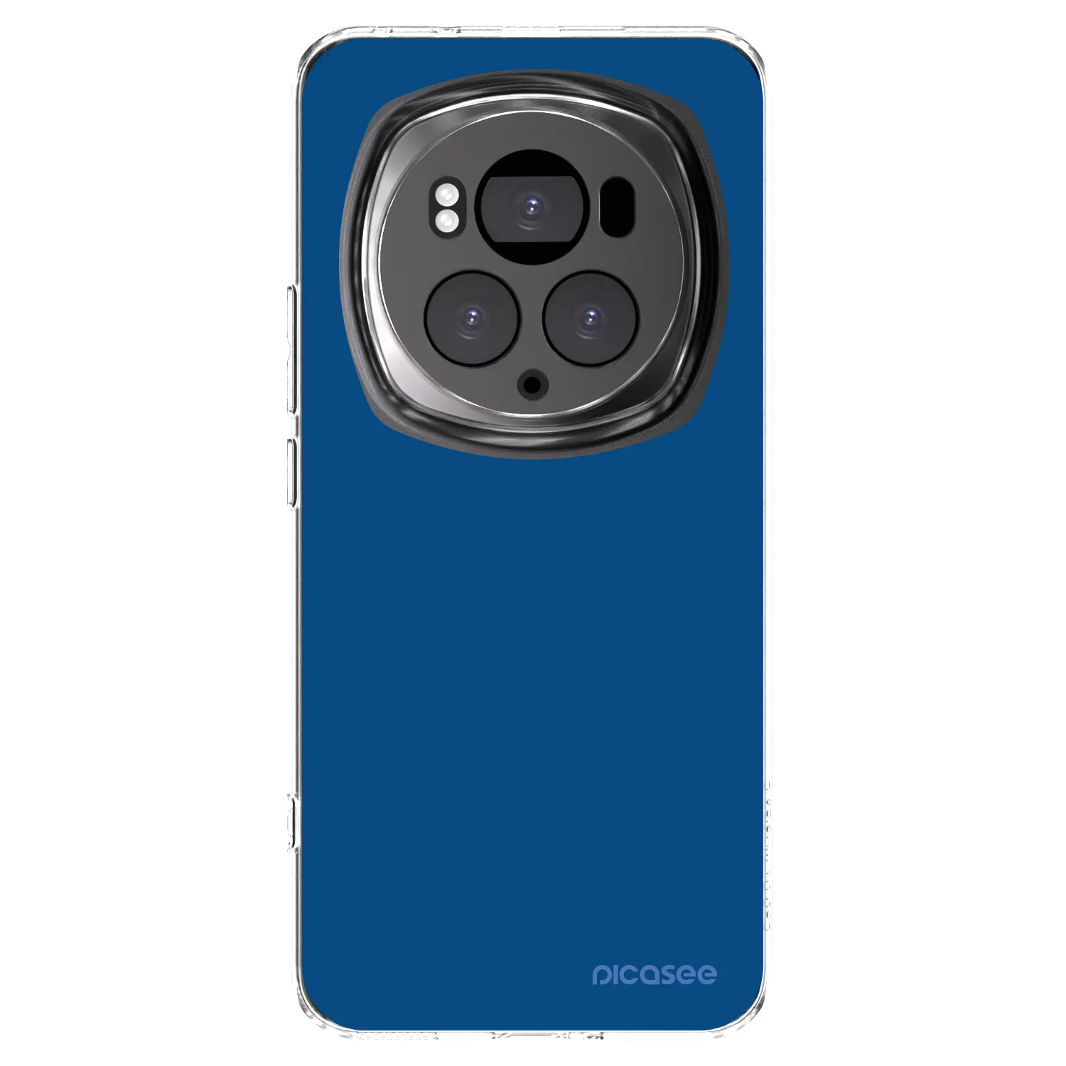 Picasee διαφανής θήκη σιλικόνης Honor Magic6 Pro - Navy Blue