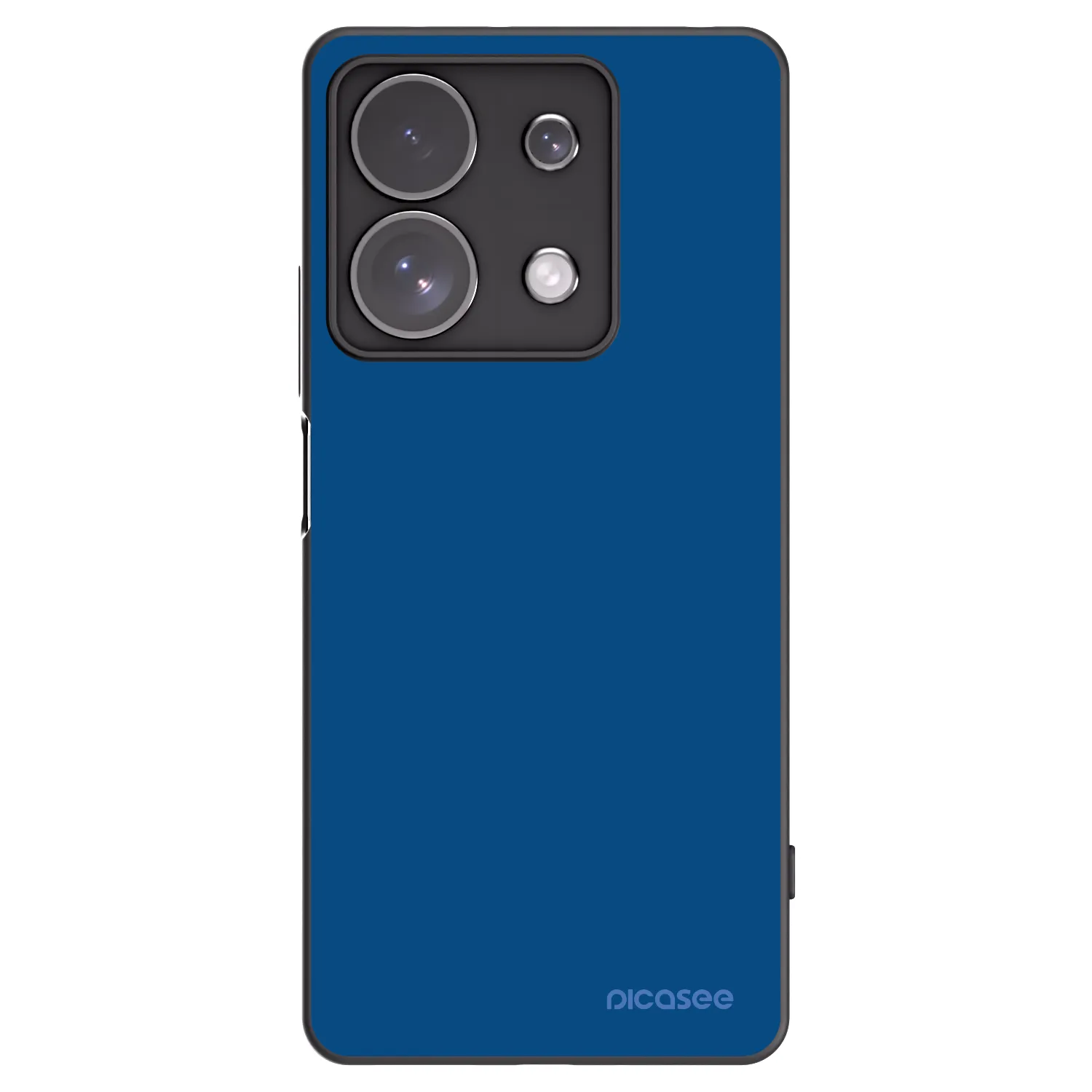 Picasee Μαύρη θήκη σιλικόνης για Xiaomi Redmi Note 13 Pro 4G - Navy Blue