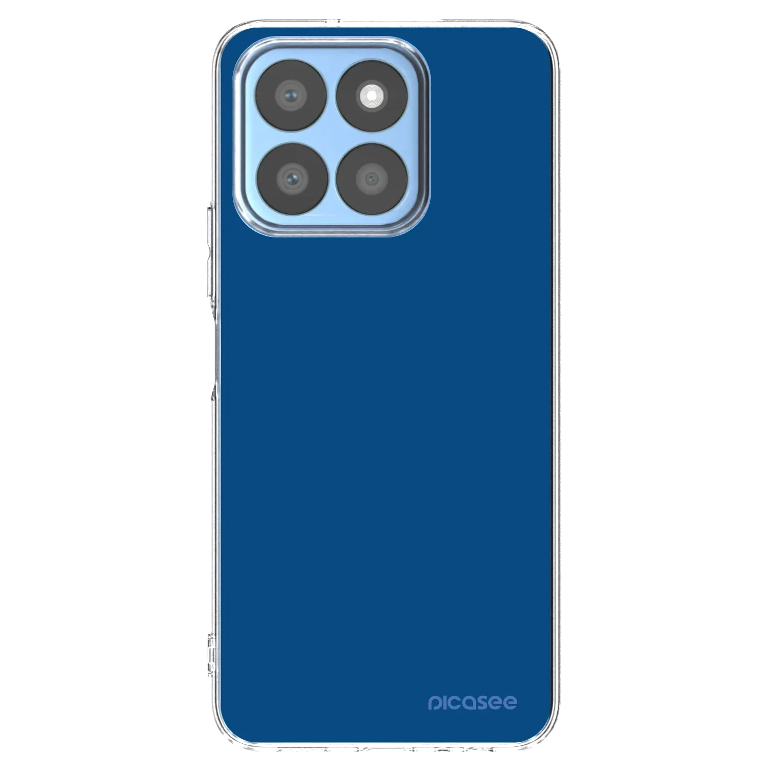 Picasee διαφανής θήκη σιλικόνης Honor X8b - Navy Blue