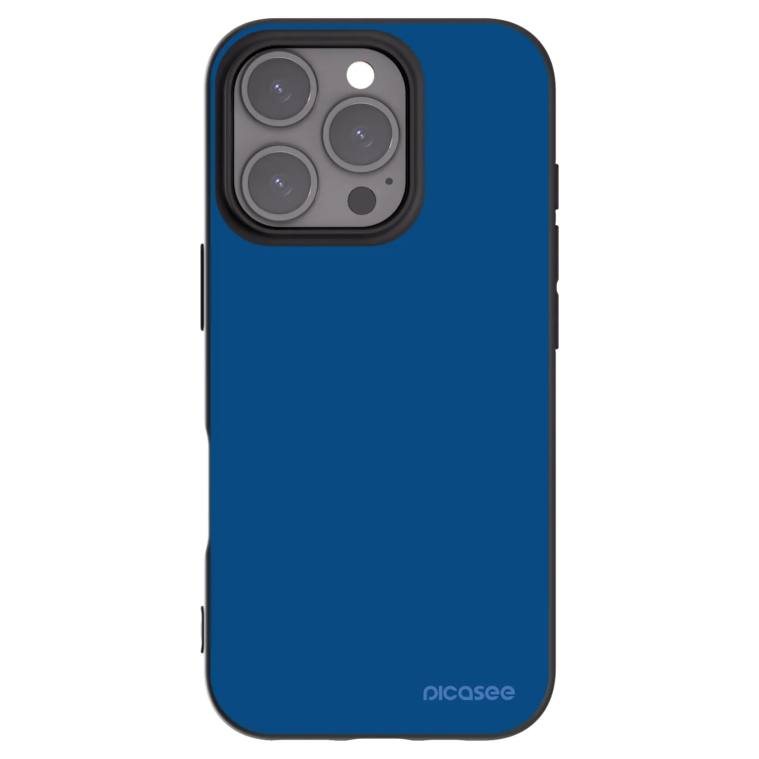 Picasee Μαύρη θήκη σιλικόνης για Apple iPhone 16 Pro - Navy Blue