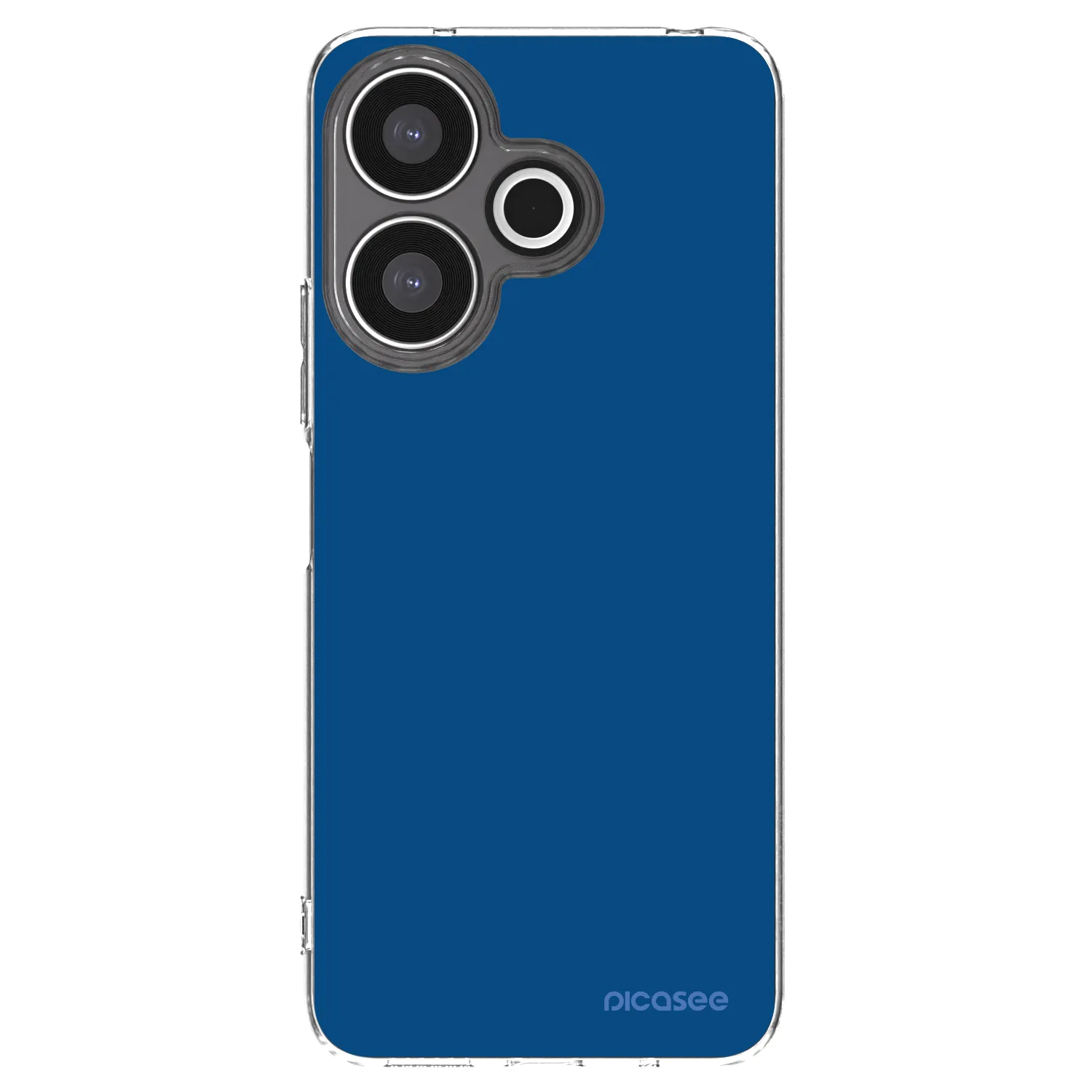 Picasee διαφανής θήκη σιλικόνης Xiaomi Redmi 13 4G - Navy Blue