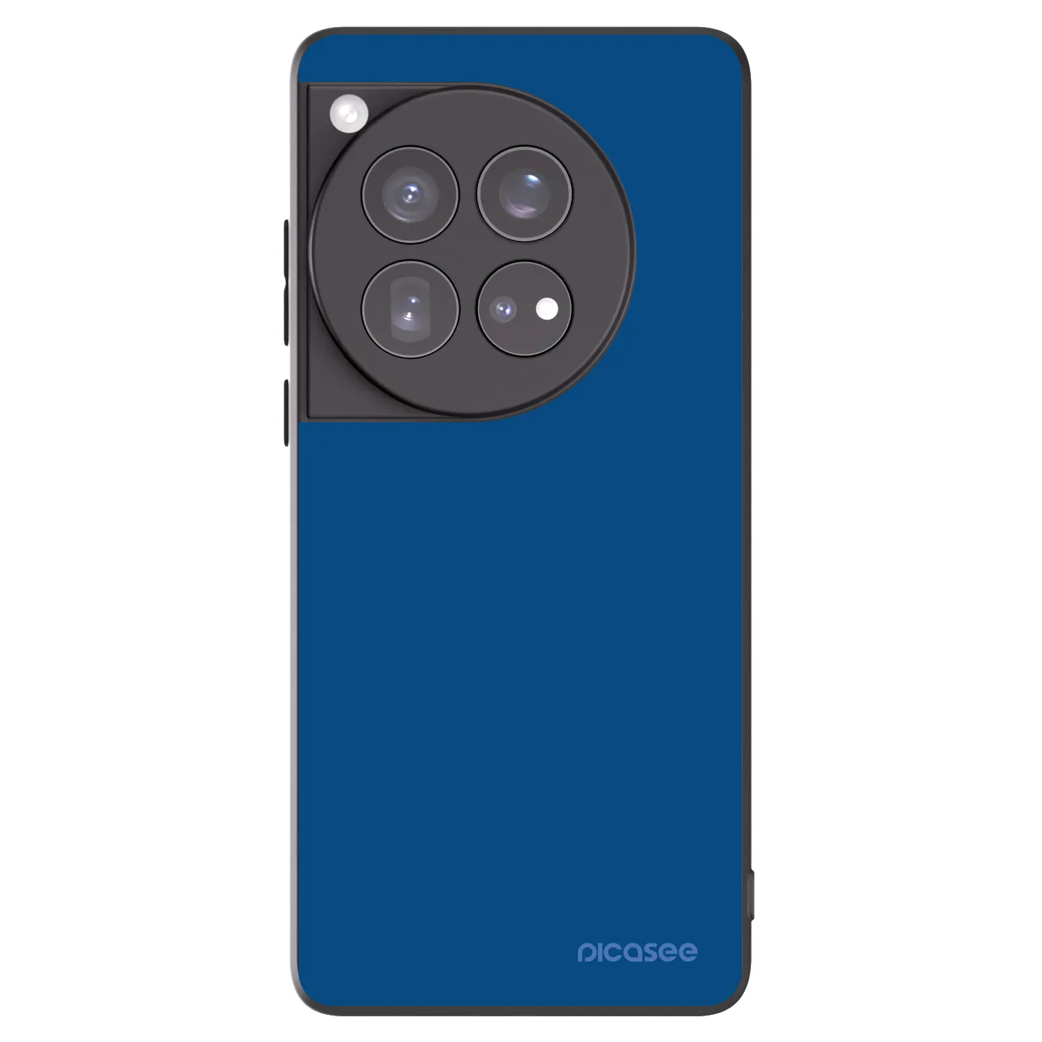 Picasee Μαύρη θήκη σιλικόνης για OnePlus 12 5G - Navy Blue