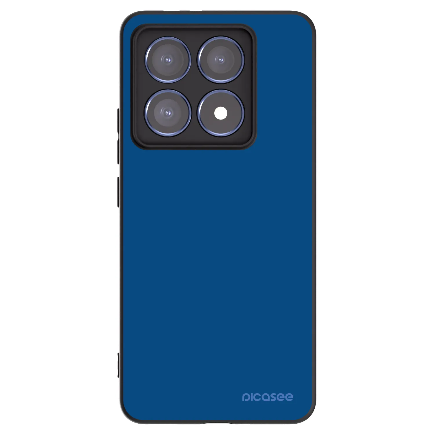 Picasee Μαύρη θήκη σιλικόνης για Xiaomi 14T Pro - Navy Blue