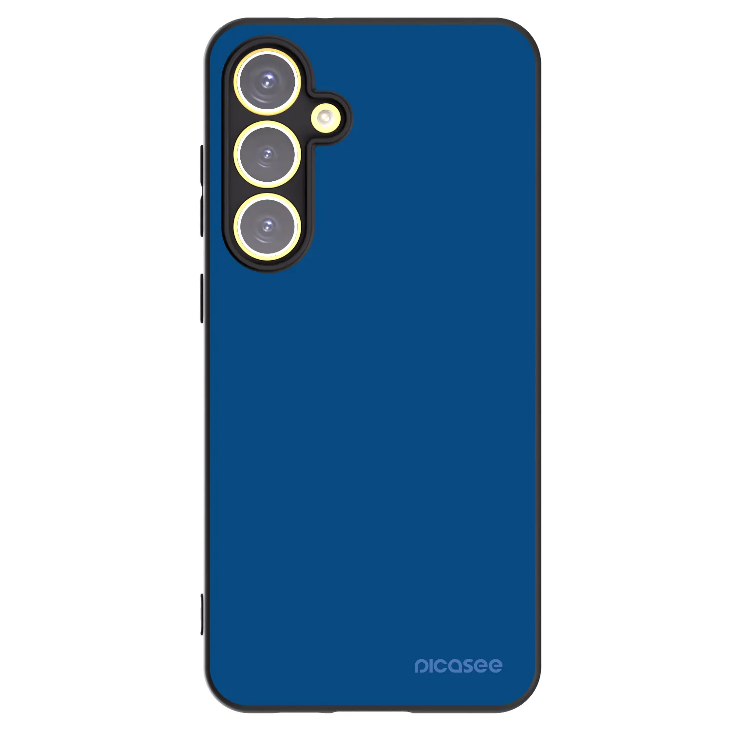 Picasee Μαύρη θήκη σιλικόνης για Samsung Galaxy S24 FE S721B - Navy Blue