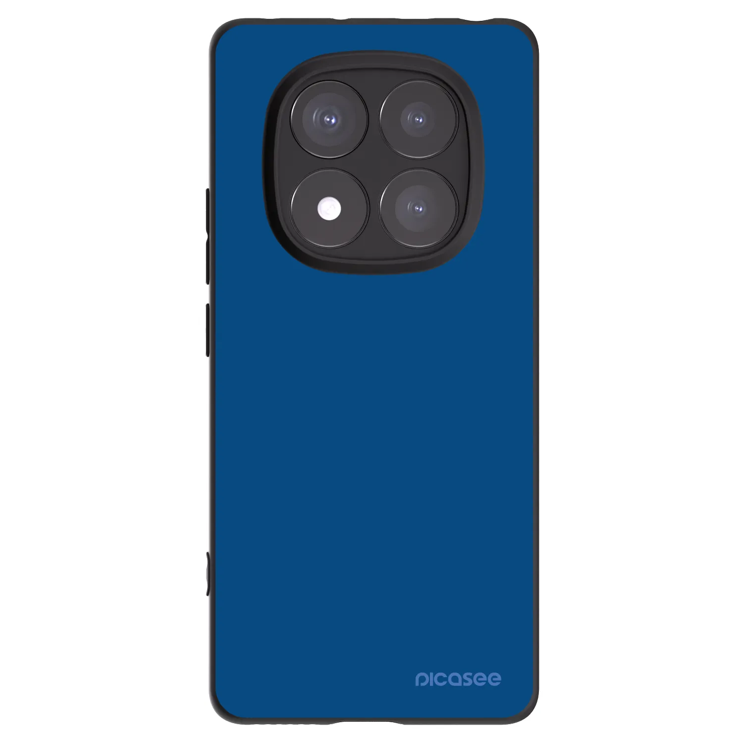 Picasee Μαύρη θήκη σιλικόνης για Xiaomi Redmi Note 14 Pro+ 5G - Navy Blue