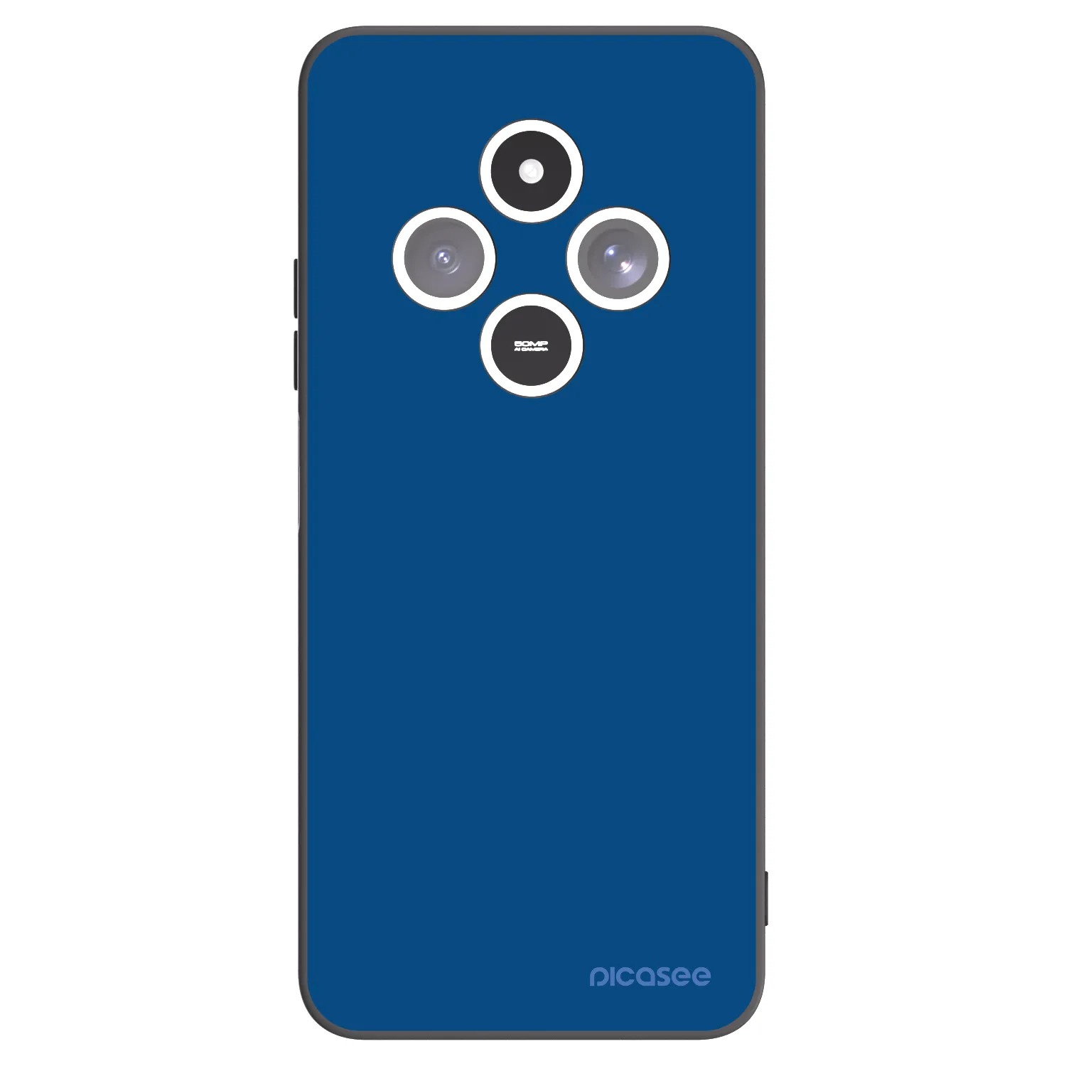 Picasee Μαύρη θήκη σιλικόνης για Xiaomi Redmi 14C - Navy Blue