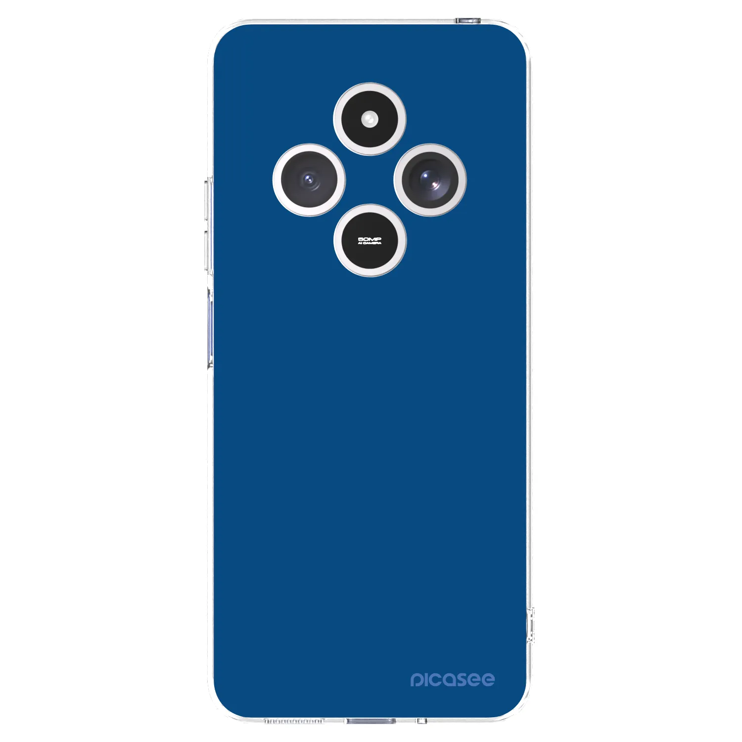 Picasee διαφανής θήκη σιλικόνης Xiaomi Redmi 14C - Navy Blue