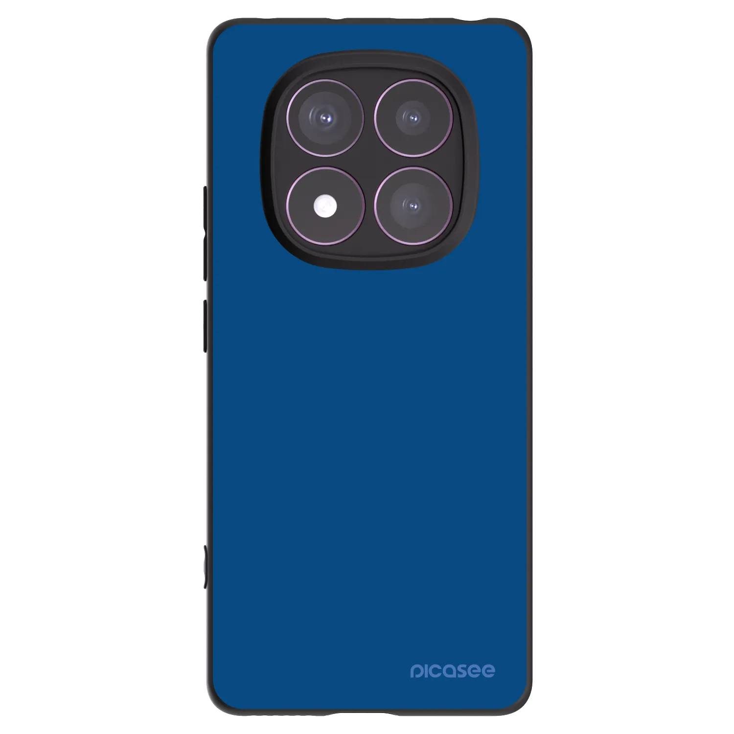 Picasee Μαύρη θήκη σιλικόνης για Xiaomi Redmi Note 14 Pro 4G - Navy Blue