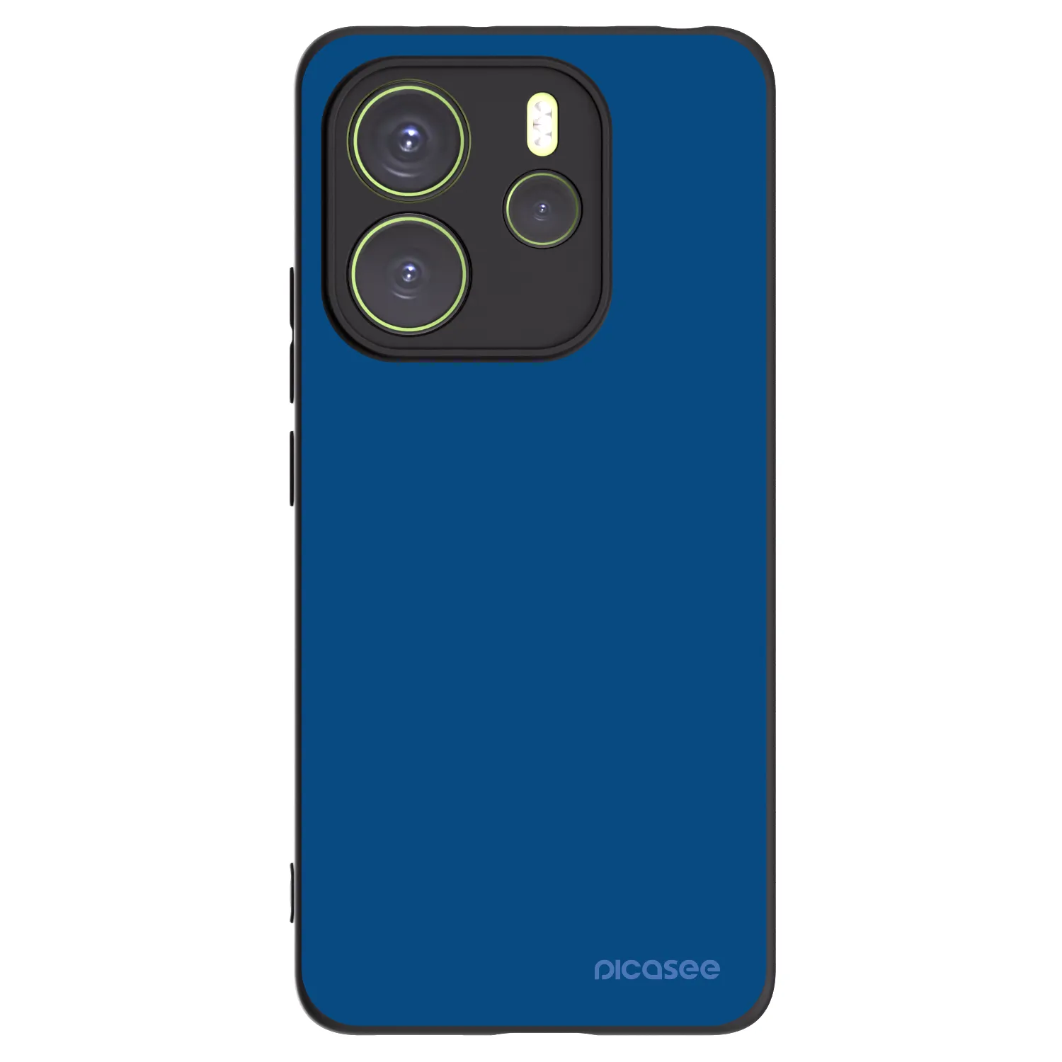 Picasee Μαύρη θήκη σιλικόνης για Xiaomi Redmi Note 14 4G - Navy Blue