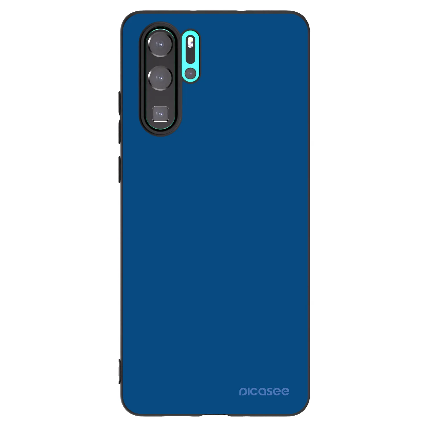 Picasee Μαύρη θήκη σιλικόνης για Huawei P30 Pro - Navy Blue