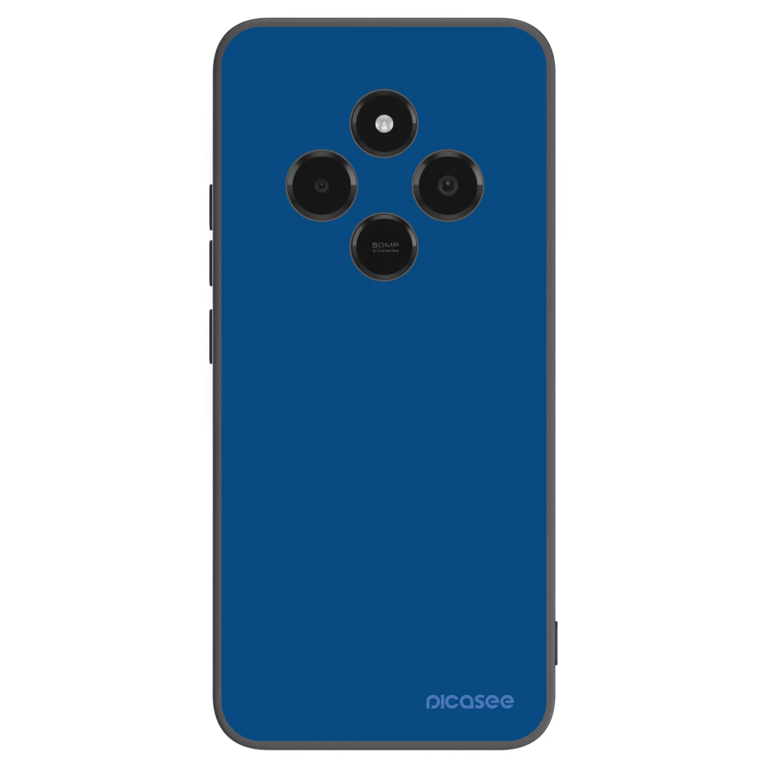 Picasee Μαύρη θήκη σιλικόνης για Xiaomi Poco C75 - Navy Blue