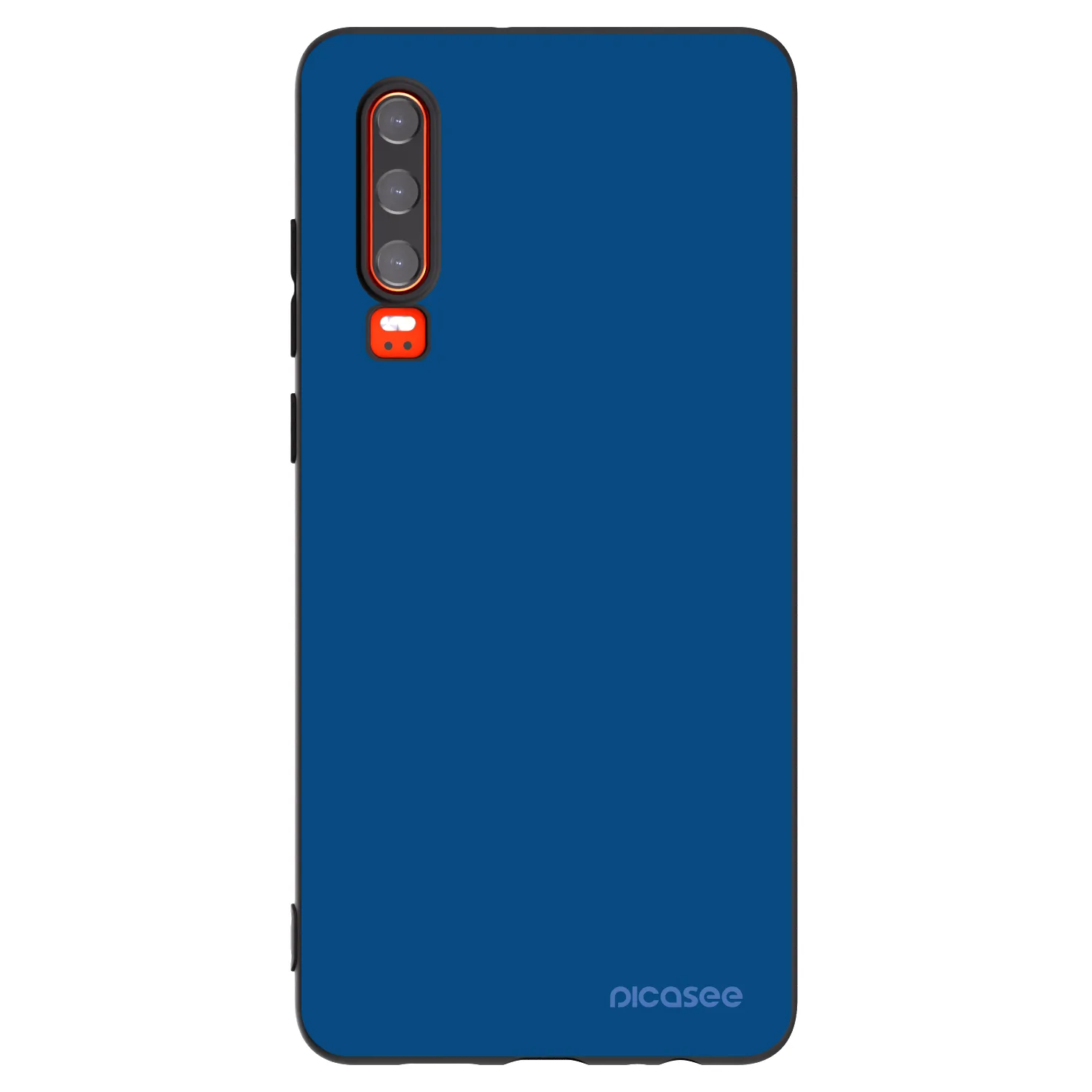 Picasee Μαύρη θήκη σιλικόνης για Huawei P30 - Navy Blue