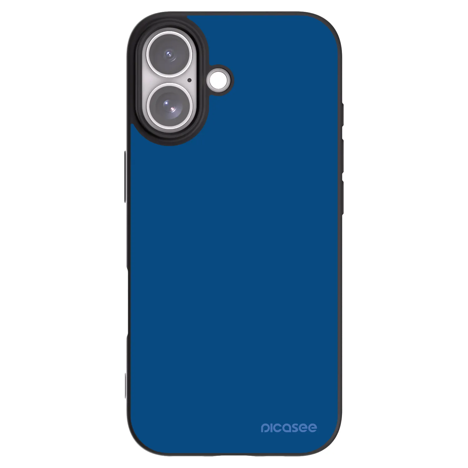 Picasee Μαύρη θήκη σιλικόνης για Apple iPhone 17 - Navy Blue