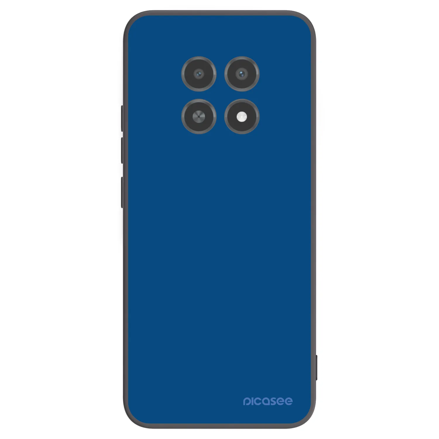 Picasee Μαύρη θήκη σιλικόνης για Realme 12X - Navy Blue