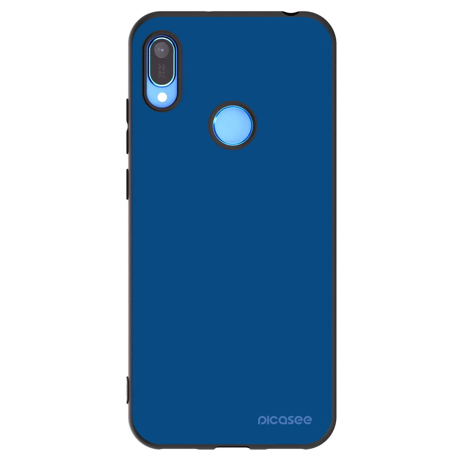 Picasee Μαύρη θήκη σιλικόνης για Huawei Y6 2019 - Navy Blue