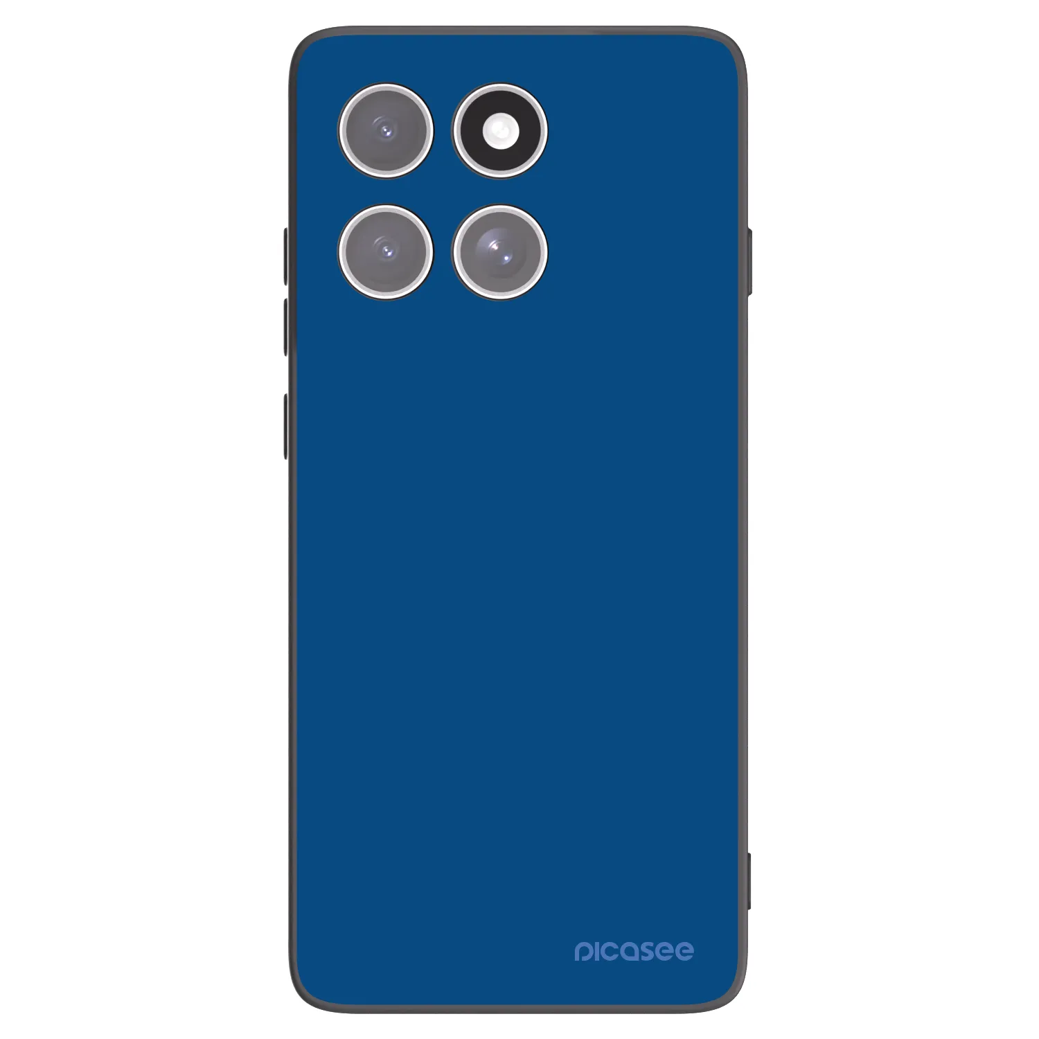 Picasee Μαύρη θήκη σιλικόνης για Motorola Edge 60 Pro - Navy Blue