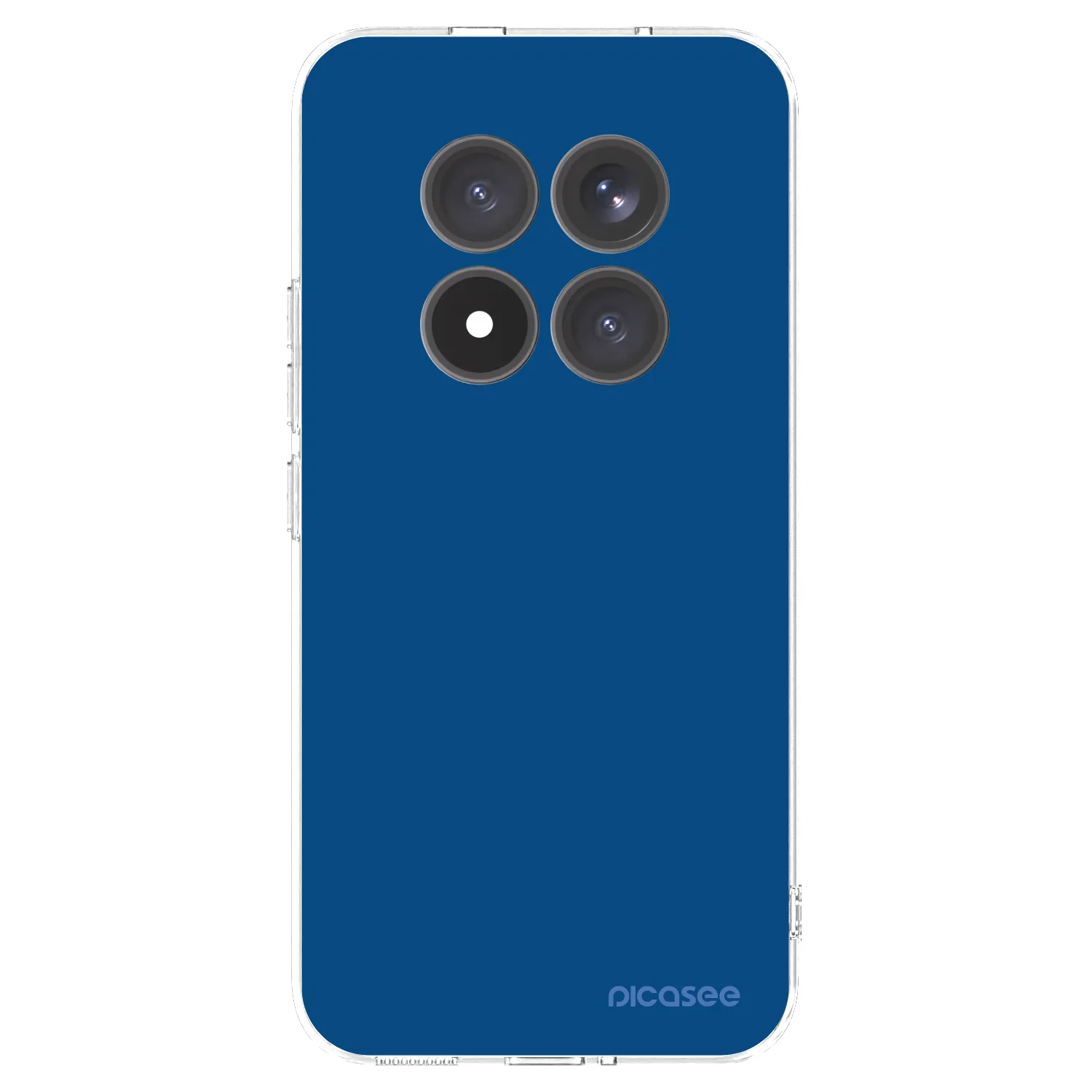 Picasee διαφανής θήκη σιλικόνης Xiaomi Redmi Note 15 Pro+ - Navy Blue