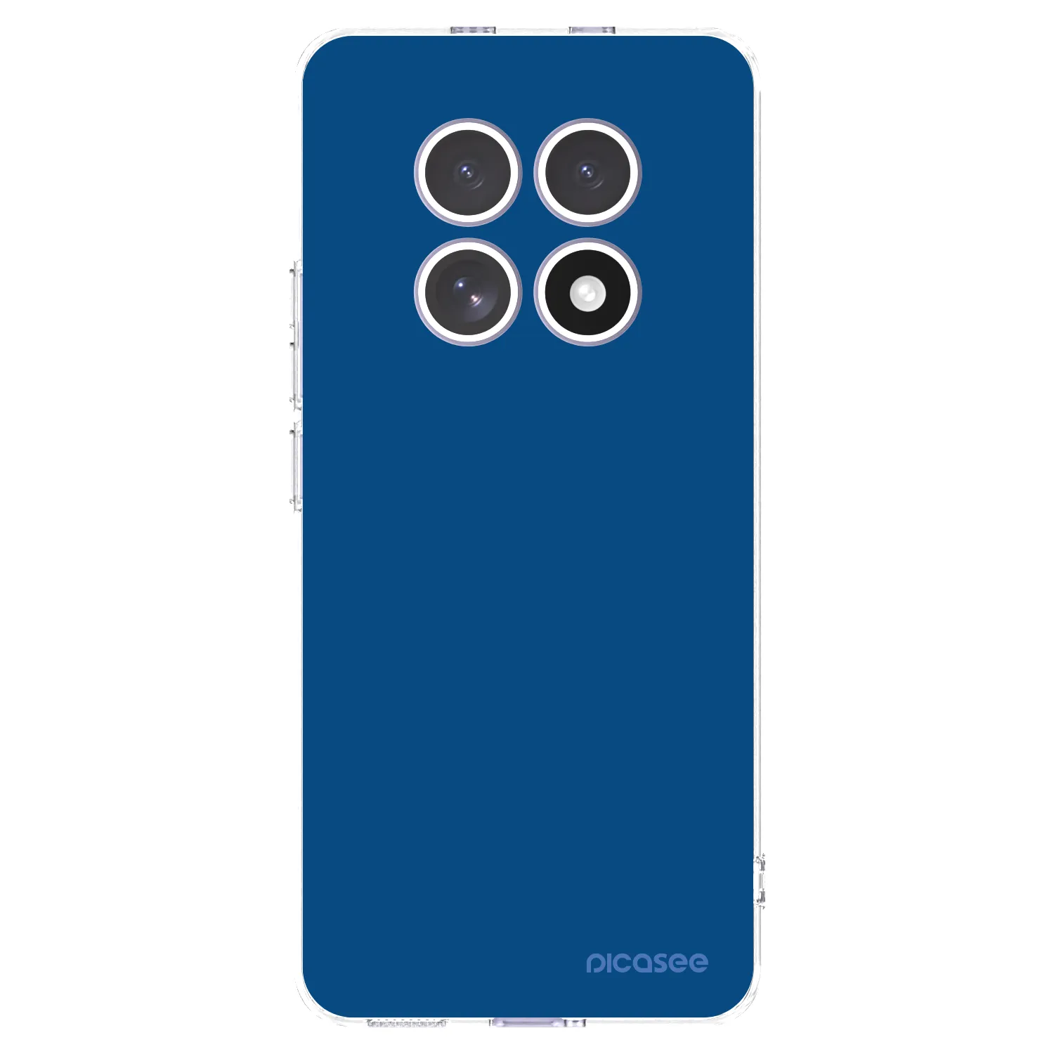 Picasee διαφανής θήκη σιλικόνης Xiaomi Redmi Note 15 - Navy Blue