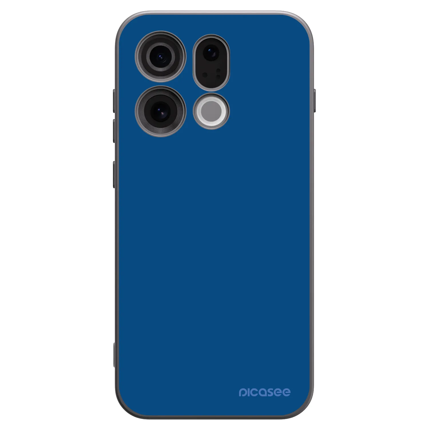 Picasee Μαύρη θήκη σιλικόνης για OPPO Find X9 - Navy Blue