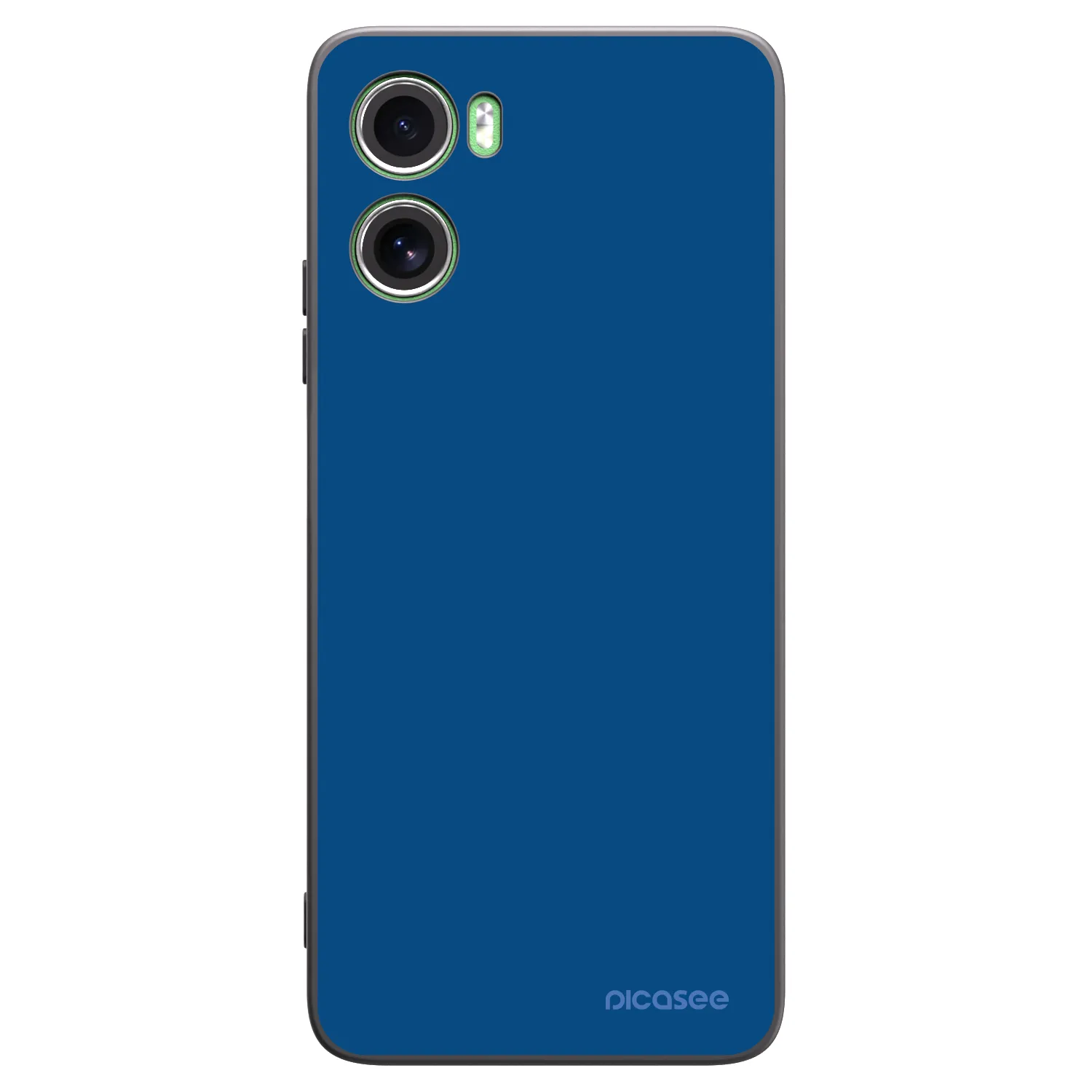 Picasee Μαύρη θήκη σιλικόνης για Motorola Moto G06 - Navy Blue