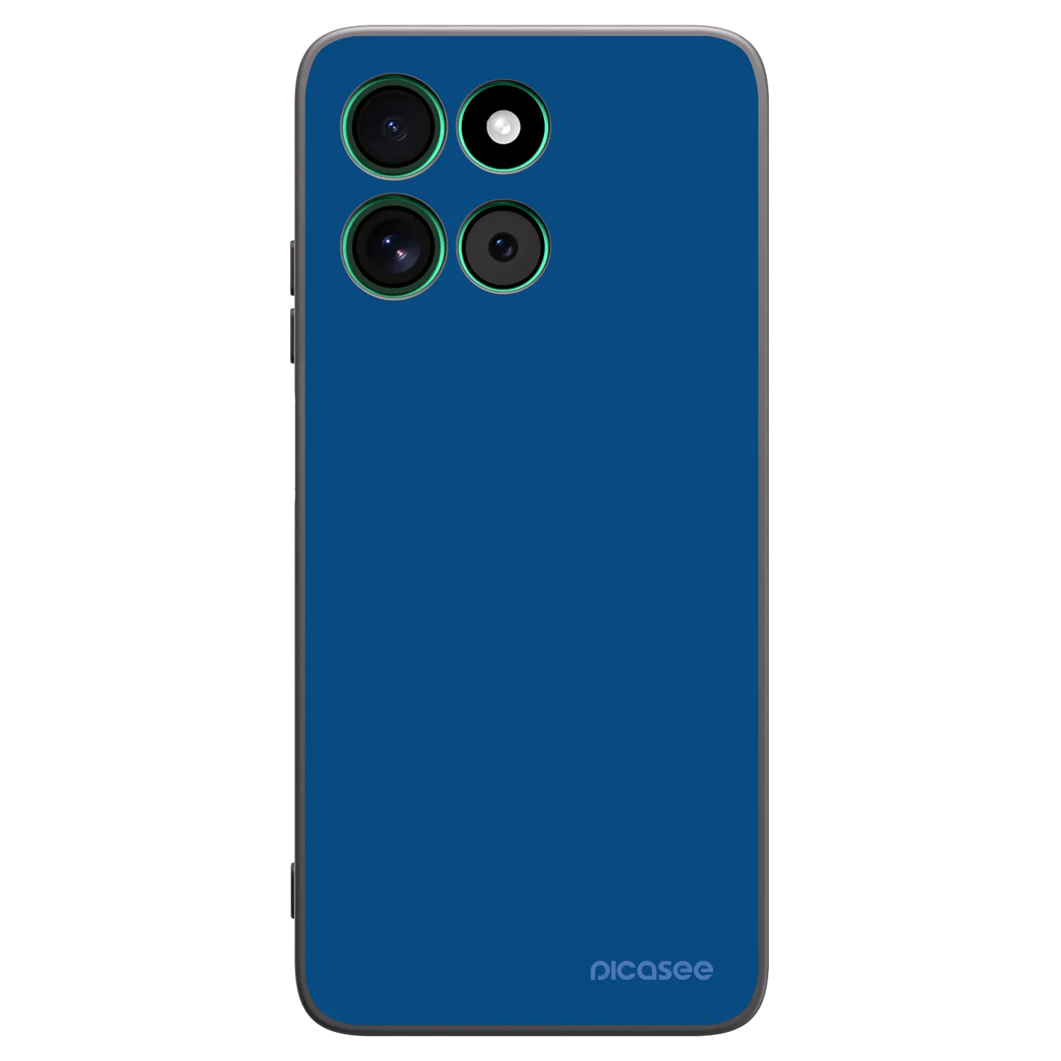 Picasee Μαύρη θήκη σιλικόνης για Motorola Moto G57 Power - Navy Blue