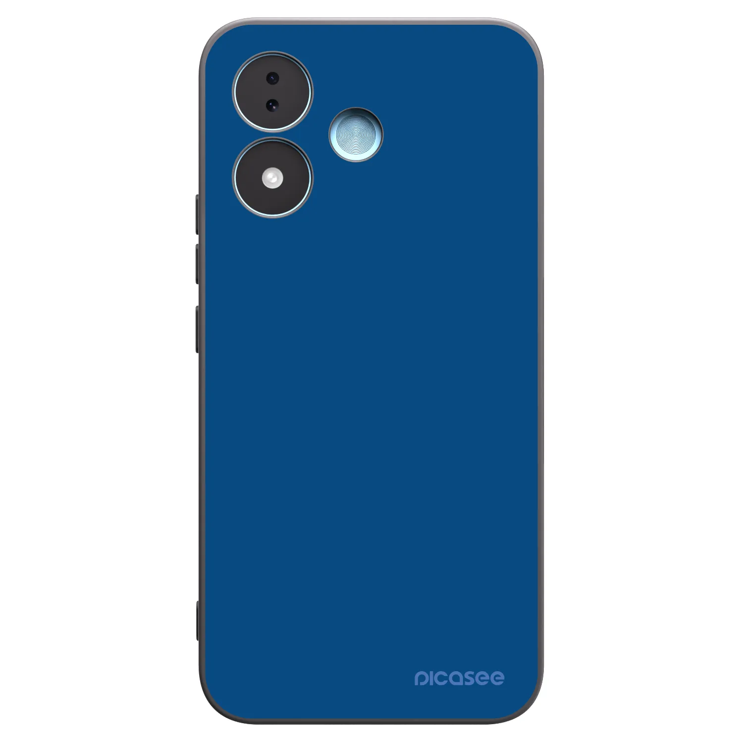 Picasee Μαύρη θήκη σιλικόνης για Xiaomi Redmi Note 17 5G - Navy Blue
