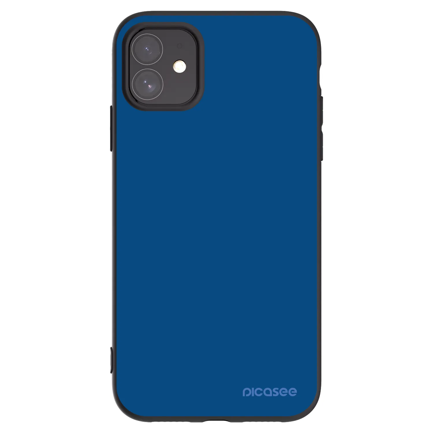 Picasee Μαύρη θήκη σιλικόνης για Apple iPhone 11 - Navy Blue