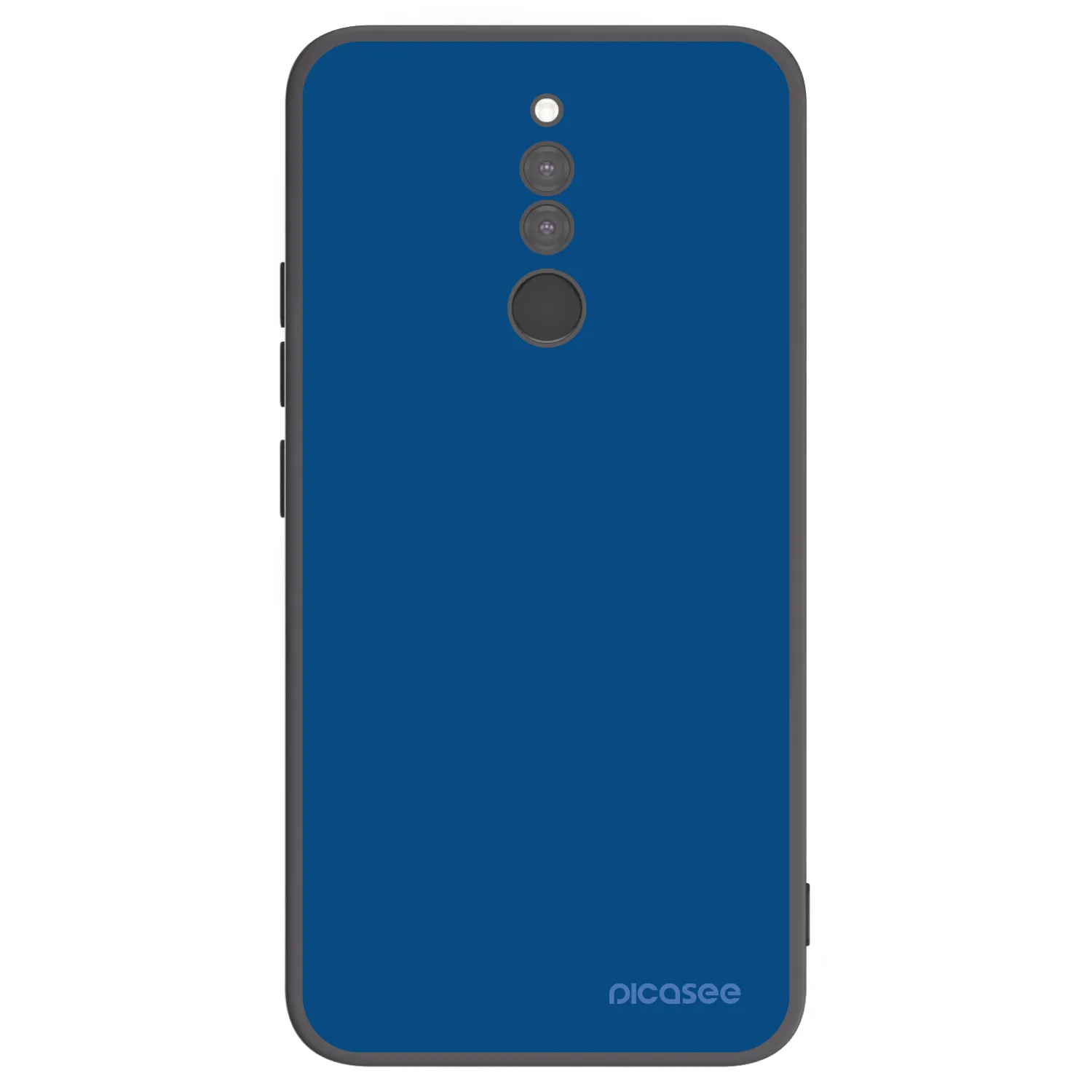 Picasee Μαύρη θήκη σιλικόνης για Xiaomi Redmi 8 - Navy Blue