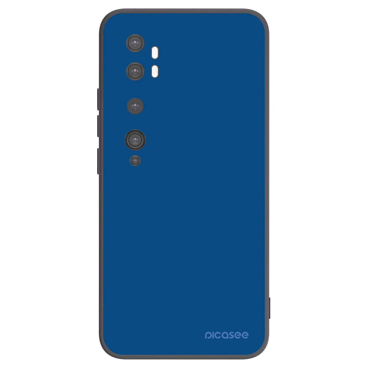 Picasee Μαύρη θήκη σιλικόνης για Xiaomi Mi Note 10 (Pro) - Navy Blue