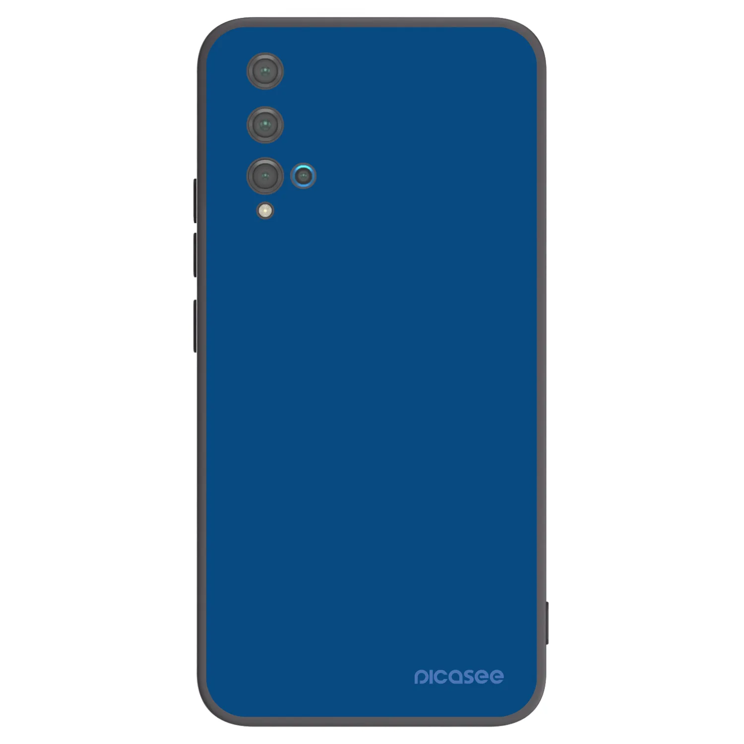 Picasee Μαύρη θήκη σιλικόνης για Huawei Nova 5T - Navy Blue