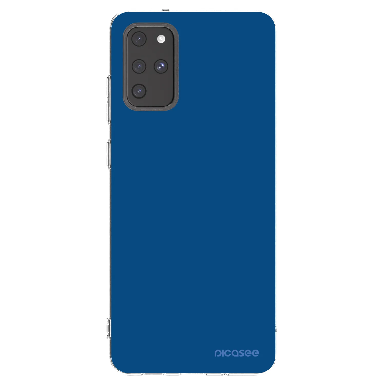 Picasee διαφανής θήκη σιλικόνης Samsung Galaxy S20+ G985F - Navy Blue