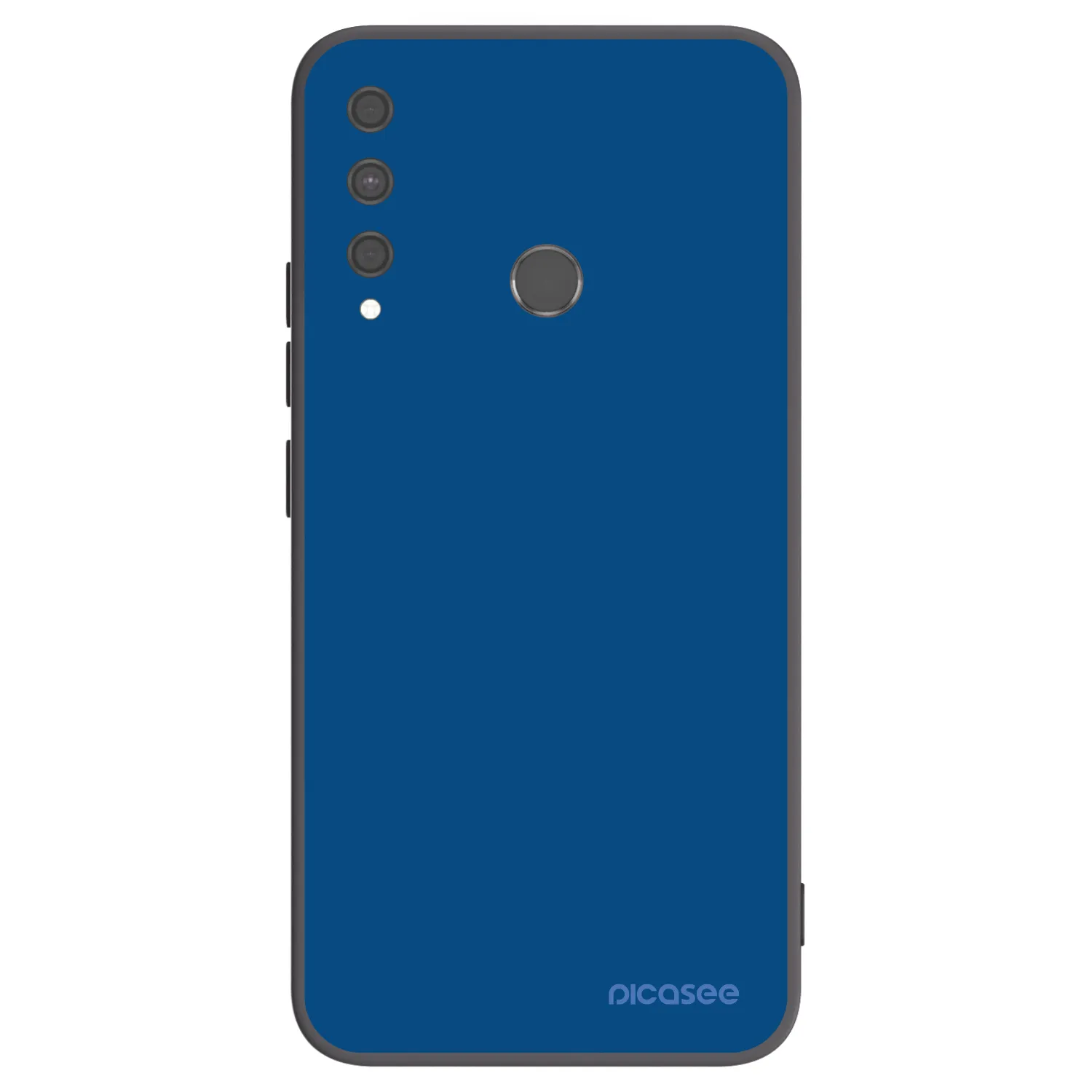 Picasee Μαύρη θήκη σιλικόνης για Huawei P40 Lite E - Navy Blue