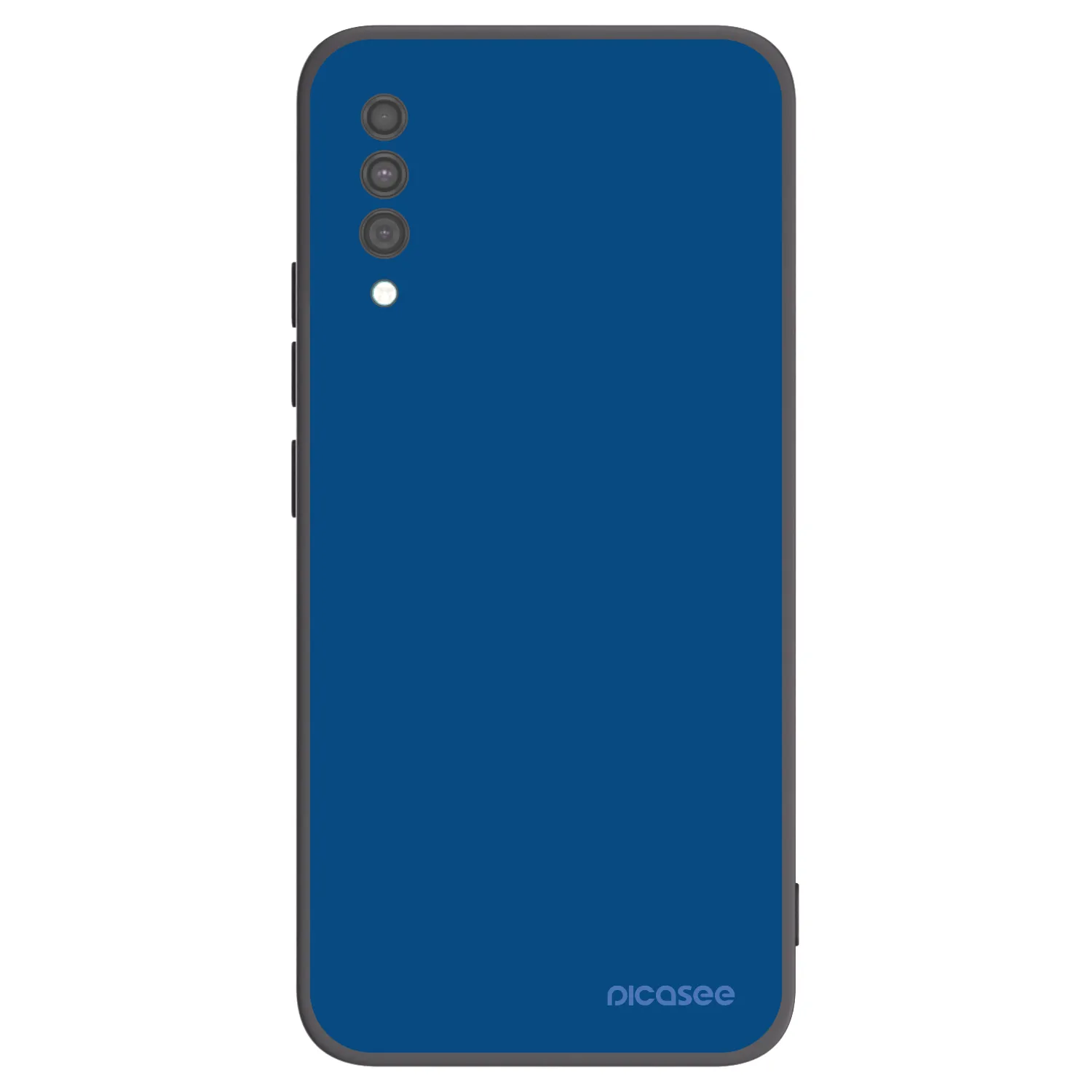 Picasee Μαύρη θήκη σιλικόνης για Samsung Galaxy A30s A307F - Navy Blue