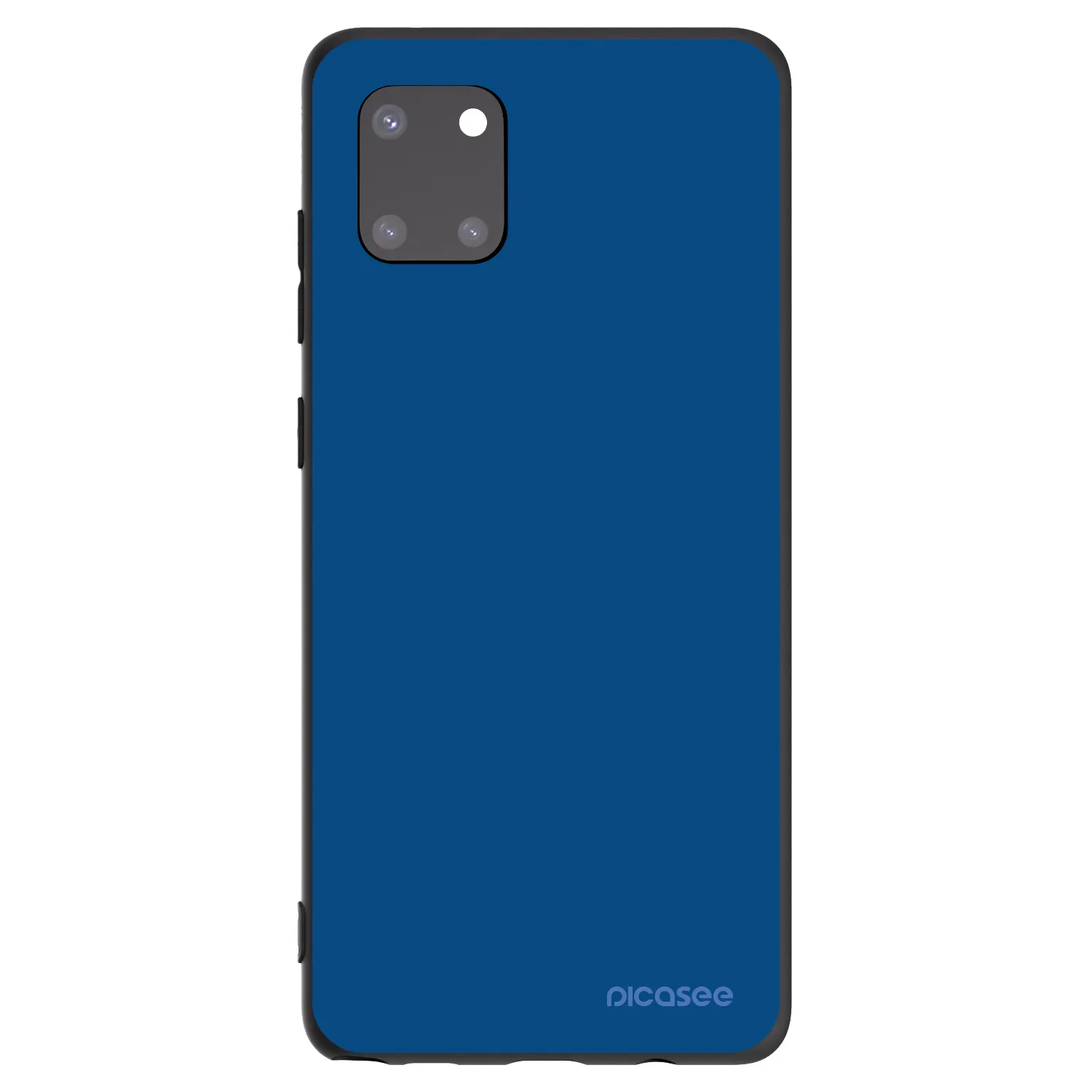 Picasee Μαύρη θήκη σιλικόνης για Samsung Galaxy Note 10 Lite N770F - Navy Blue