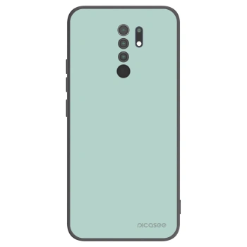 Picasee Μαύρη θήκη σιλικόνης για Xiaomi Redmi 9 - Pastel Charm