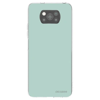 Picasee Μαύρη θήκη σιλικόνης για Xiaomi Poco X3 - Pastel Charm