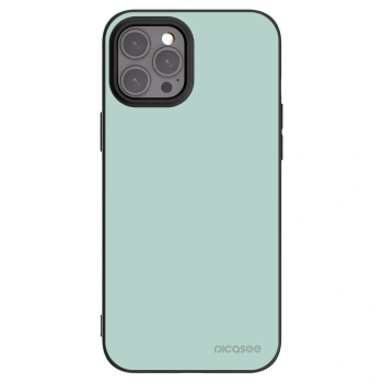 Picasee Μαύρη θήκη σιλικόνης για Apple iPhone 12 Pro Max - Pastel Charm
