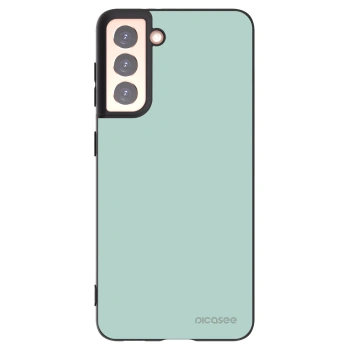 Picasee Μαύρη θήκη σιλικόνης για Samsung Galaxy S21 5G G991B - Pastel Charm