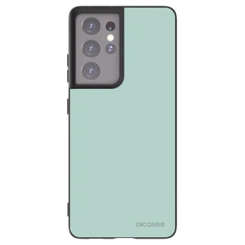Picasee Μαύρη θήκη σιλικόνης για Samsung Galaxy S21 Ultra 5G G998B - Pastel Charm
