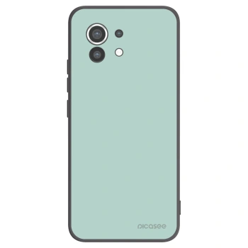 Picasee Μαύρη θήκη σιλικόνης για Xiaomi Mi 11 - Pastel Charm
