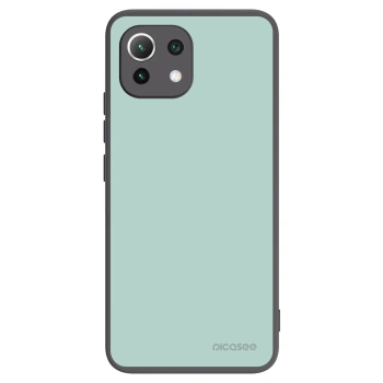 Picasee Μαύρη θήκη σιλικόνης για Xiaomi Mi 11 Lite - Pastel Charm
