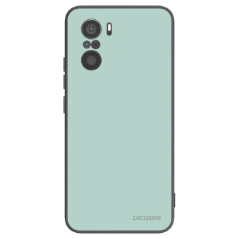 Picasee Μαύρη θήκη σιλικόνης για Xiaomi Poco F3 - Pastel Charm