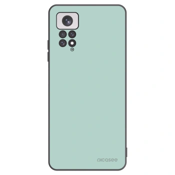 Picasee Μαύρη θήκη σιλικόνης για Xiaomi Redmi Note 11 - Pastel Charm