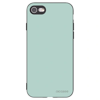 Picasee Μαύρη θήκη σιλικόνης για Apple iPhone SE 2022 - Pastel Charm