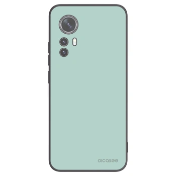 Picasee Μαύρη θήκη σιλικόνης για Xiaomi 12 - Pastel Charm