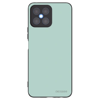 Picasee Μαύρη θήκη σιλικόνης για Honor X8 4G - Pastel Charm